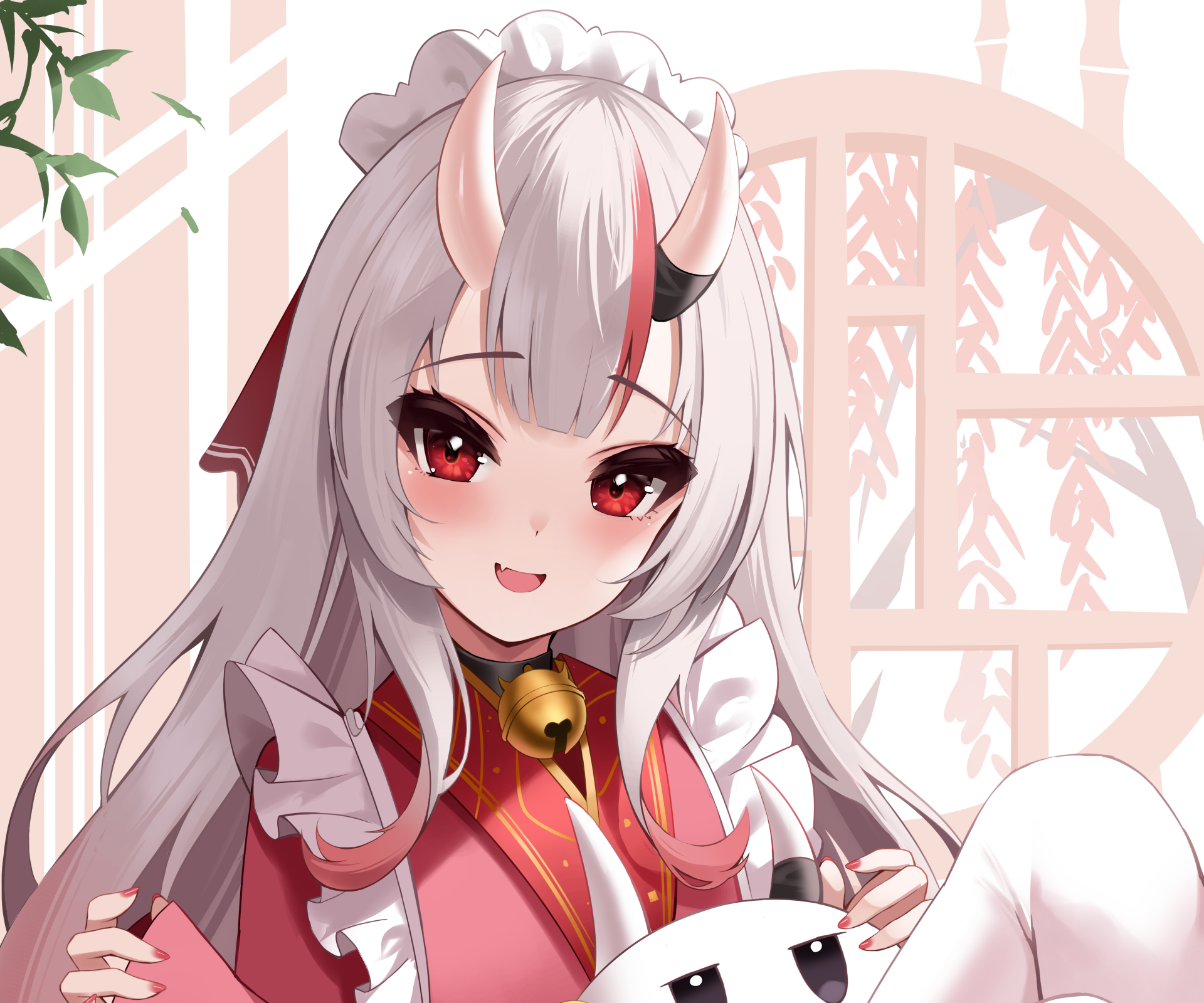 Download Hololive Nakiri Ayame Anime Virtual Youtuber 4k Ultra HD Wallpaper