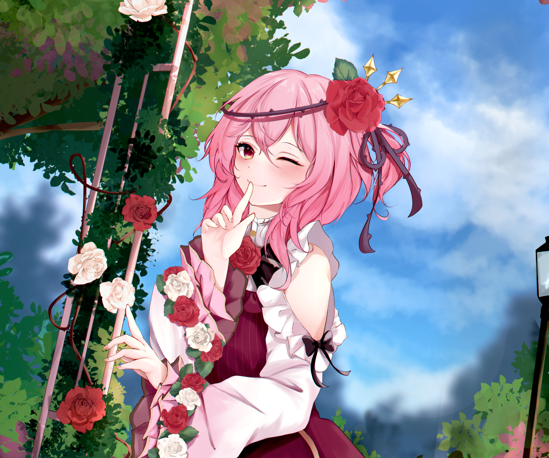 Download Nijisanji Rosemi Lovelock Anime Virtual Youtuber HD Wallpaper