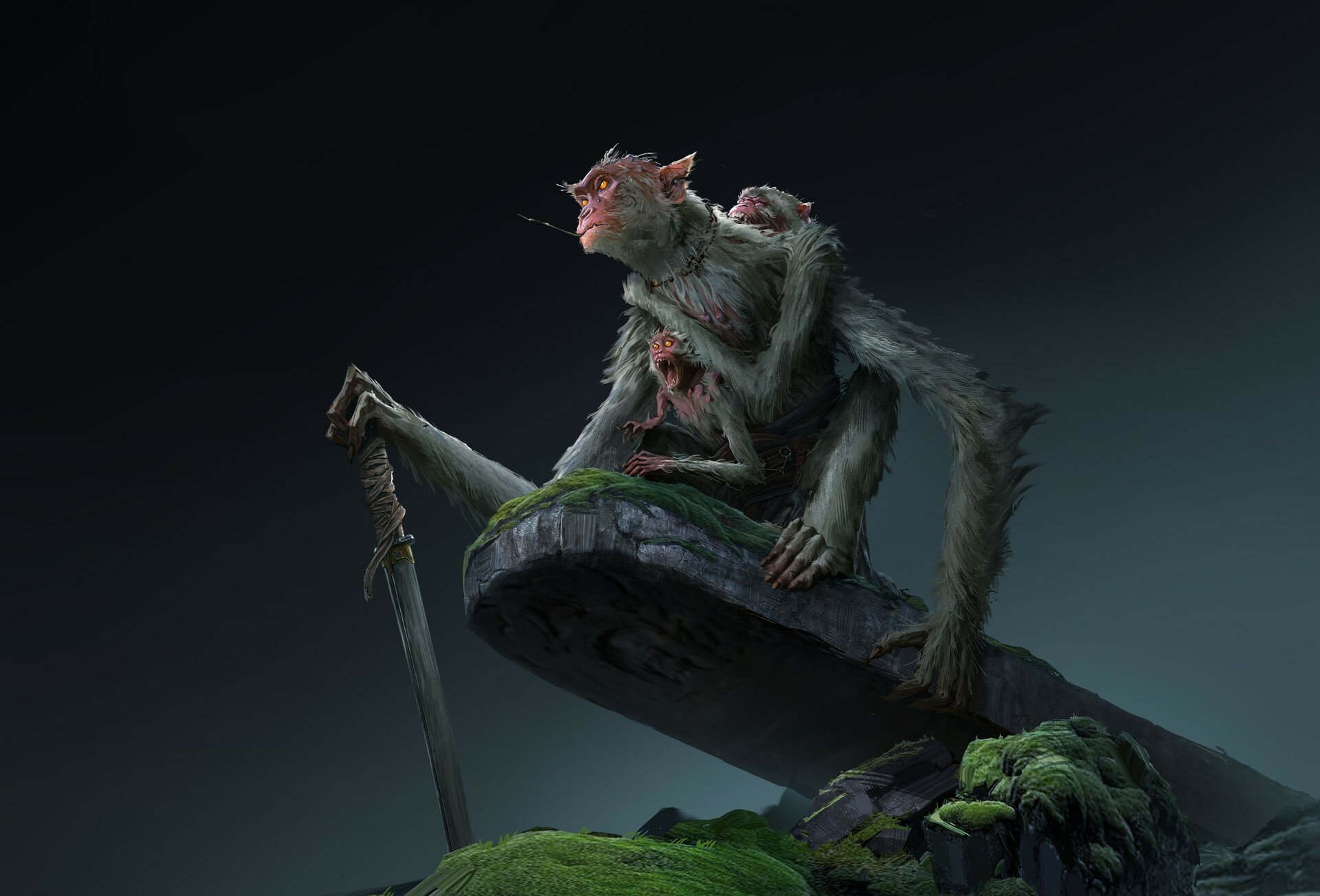 Download Fantasy Animal Fantasy Animal HD Wallpaper by 黑 男