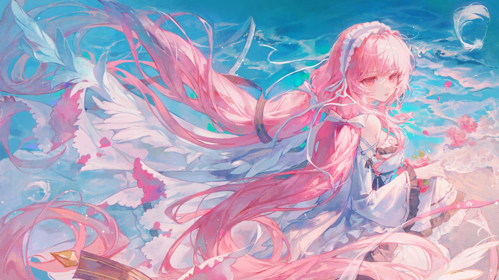 HD aesthetic pink anime wallpapers | Peakpx-demhanvico.com.vn