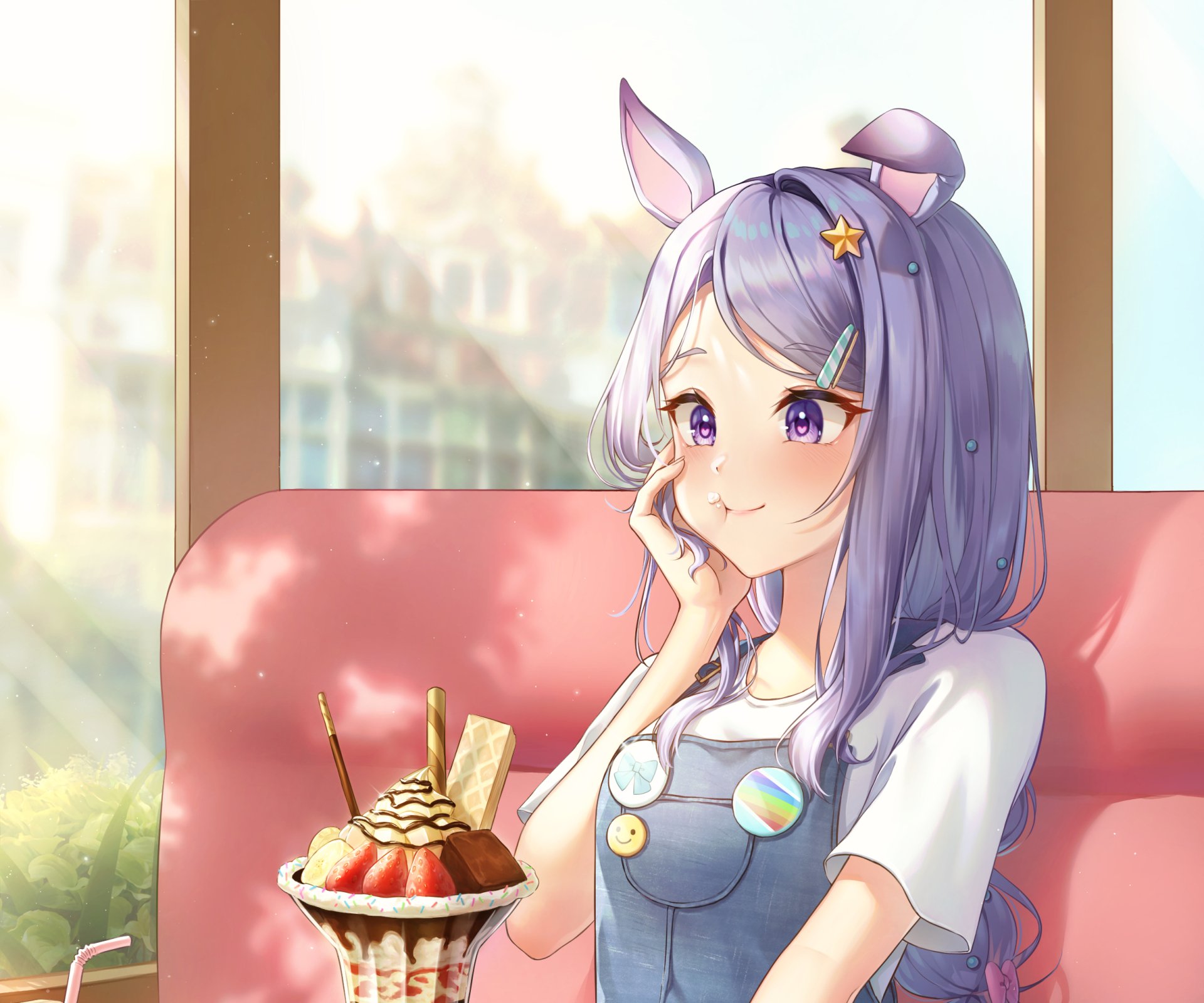 Download Mejiro McQueen Anime Uma Musume: Pretty Derby HD Wallpaper