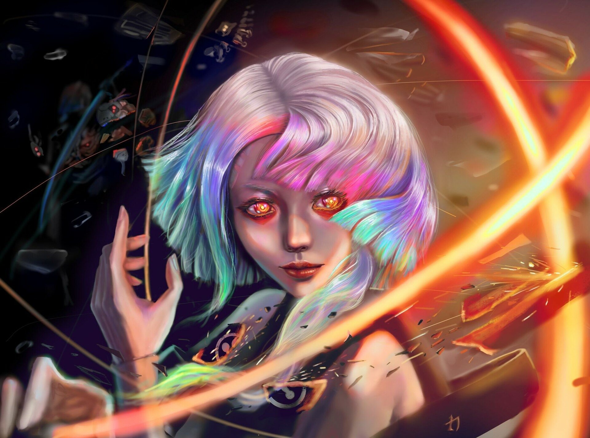 Cyberpunk edgerunners wallpapers. Cyberpunk обои. 1920 Х 640 аниме. 1920 Х 640 Cyberpunk Edgerunners. Фон 1920 х 640 аниме.