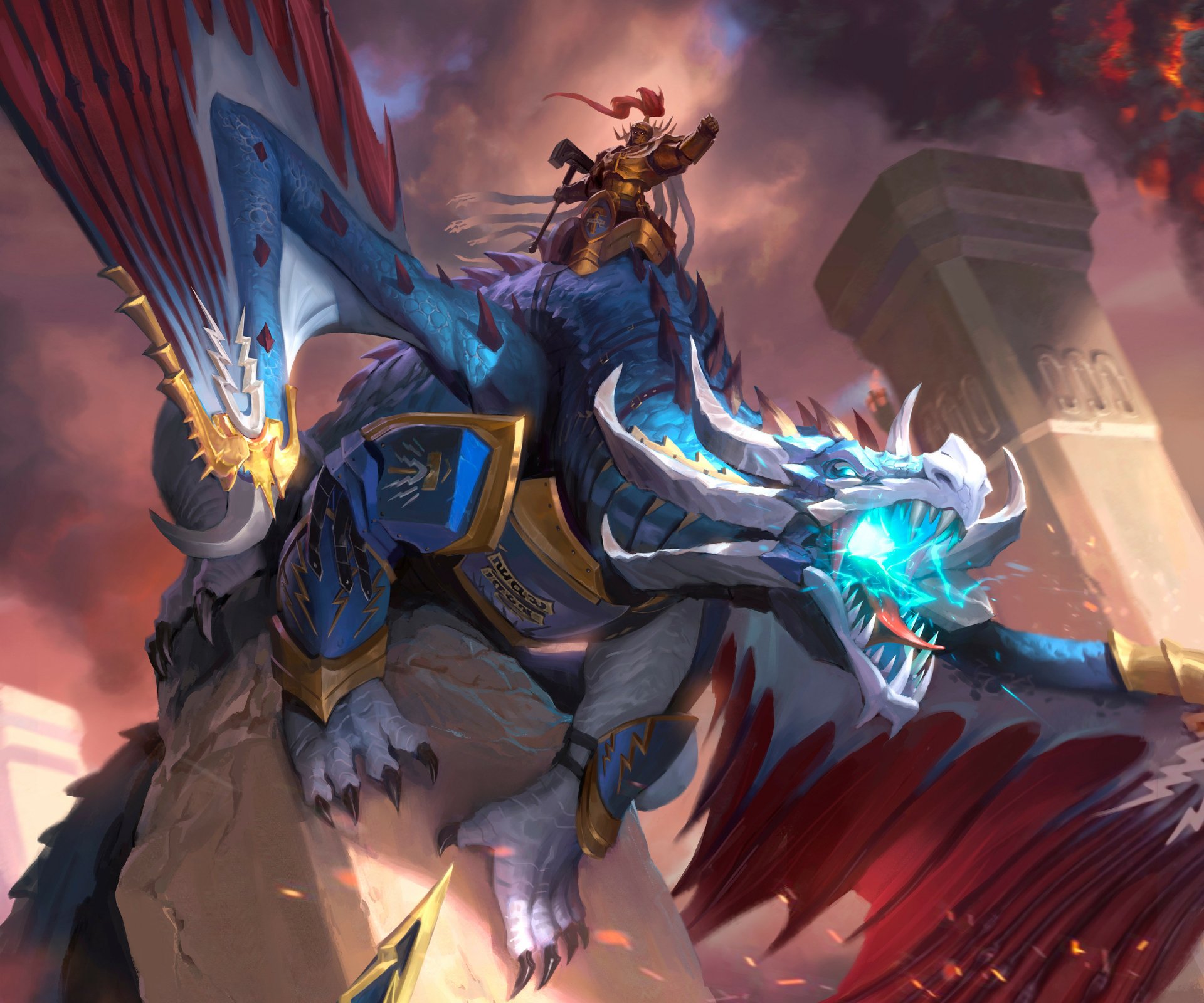 Download Dragon Man Made Magic: The Gathering HD Wallpaper by Billy ...