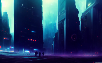 Cyberpunk Night City Sci-Fi 4K Wallpaper #6.738