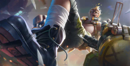 Junkrat (Overwatch) video game Overwatch HD Desktop Wallpaper | Background Image