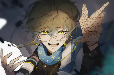 Luxiem Ike Eveland Anime Virtual Youtuber HD Desktop Wallpaper | Background Image