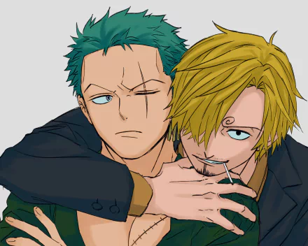 Sanji (One Piece) Roronoa Zoro Anime One Piece HD Desktop Wallpaper | Background Image