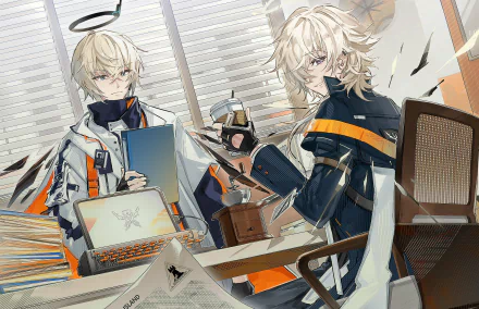 Enforcer (Arknights) Executor (Arknights) video game Arknights HD Desktop Wallpaper | Background Image