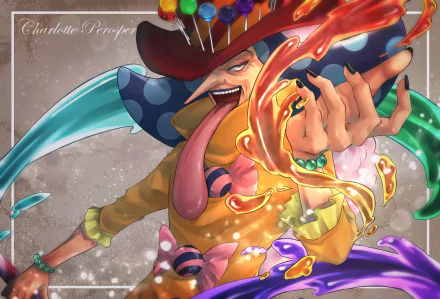 Charlotte Perospero Anime One Piece HD Desktop Wallpaper | Background Image