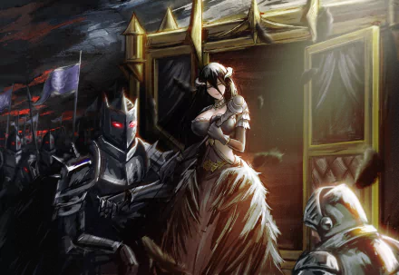 Albedo (Overlord) Anime Overlord HD Desktop Wallpaper | Background Image