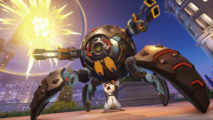 Wrecking Ball (Overwatch) video game Overwatch 2 HD Desktop Wallpaper | Background Image