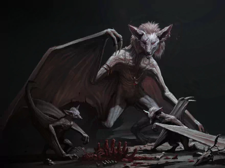 dark creature HD Desktop Wallpaper | Background Image