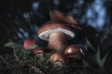 nature mushroom HD Desktop Wallpaper | Background Image