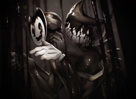 Bendy (Bendy and the Ink Machine) video game Bendy and the Ink Machine HD Desktop Wallpaper | Background Image