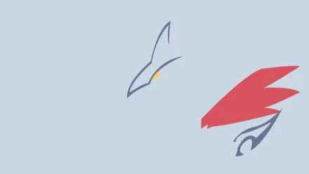 flying pokémon steel pokémon Skarmory (Pokémon) Anime Pokemon HD Desktop Wallpaper | Background Image