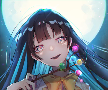 Kaguya Houraisan Anime Touhou HD Desktop Wallpaper | Background Image