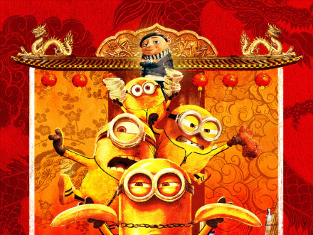 movie Minions: The Rise of Gru HD Desktop Wallpaper | Background Image