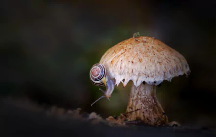 nature mushroom HD Desktop Wallpaper | Background Image