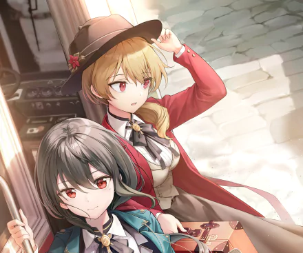 Anime friends HD Desktop Wallpaper | Background Image