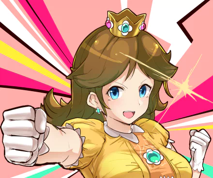 Princess Daisy video game Super Mario Bros. HD Desktop Wallpaper | Background Image