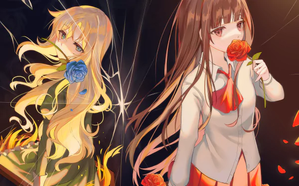 Mary (Ib) Ib (Character) video game Ib (2012) HD Desktop Wallpaper | Background Image