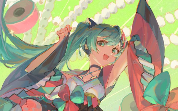 Anime Vocaloid Hatsune Miku HD Wallpaper | Background Image