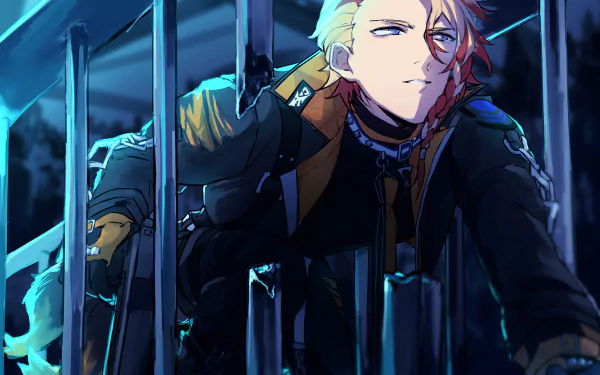 Holostars Axel Syrios Anime Virtual Youtuber HD Desktop Wallpaper | Background Image