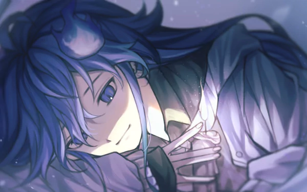 Holostars Minase Rio Anime Virtual Youtuber HD Desktop Wallpaper | Background Image