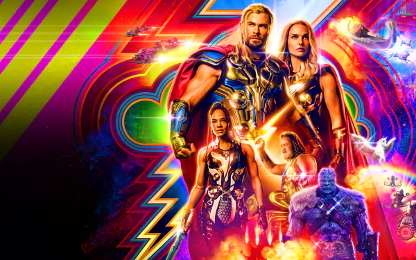 movie Thor: Love and Thunder HD Desktop Wallpaper | Background Image