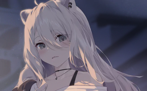 hololive Shishiro Botan Anime Virtual Youtuber HD Desktop Wallpaper | Background Image