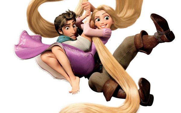 Movie Tangled Flynn Rider Rapunzel HD Wallpaper | Background Image