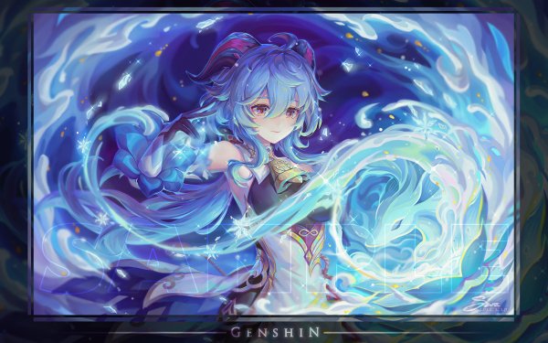 Video Game Genshin Impact Ganyu HD Wallpaper | Background Image