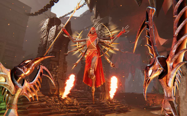 video game Metal: Hellsinger HD Desktop Wallpaper | Background Image