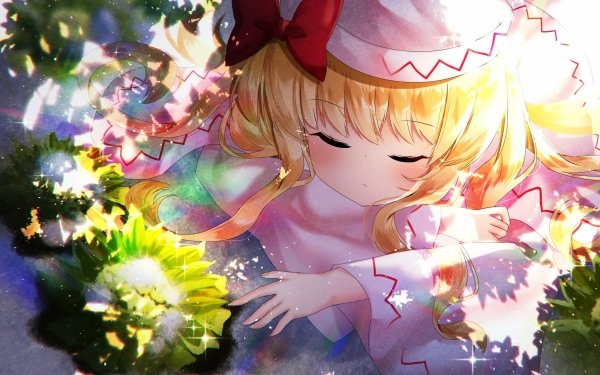 Anime Touhou Lily White HD Wallpaper | Background Image