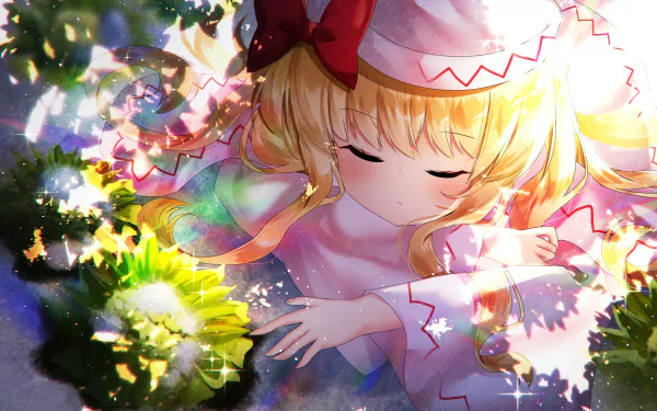 Lily White Anime Touhou HD Desktop Wallpaper | Background Image