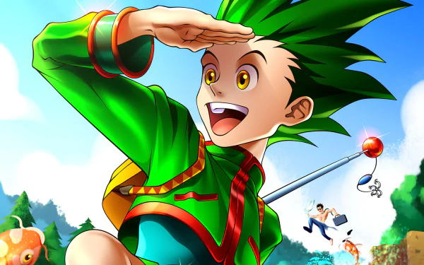 Gon Freecss Anime Hunter x Hunter HD Desktop Wallpaper | Background Image
