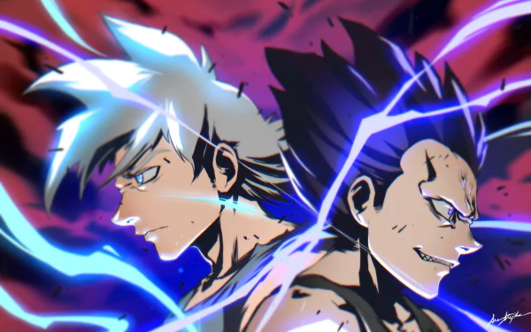  Ultra Instinct Goku and Ultra Ego Vegeta by Sean Stephens