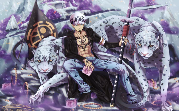 Trafalgar Law Anime One Piece HD Desktop Wallpaper | Background Image