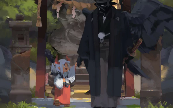 HD anime desktop wallpaper featuring King and Yamato from One Piece, depicted in dynamic poses with vibrant colors and detailed backgrounds.