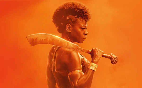 Viola Davis movie The Woman King HD Desktop Wallpaper | Background Image