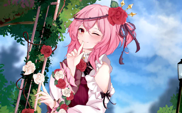 Nijisanji Rosemi Lovelock Anime Virtual Youtuber HD Desktop Wallpaper | Background Image