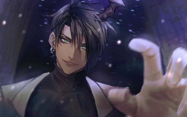 Holostars Aragami Ouga Anime Virtual Youtuber HD Desktop Wallpaper | Background Image