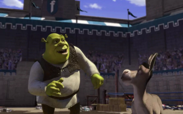  Shrek and Donkey