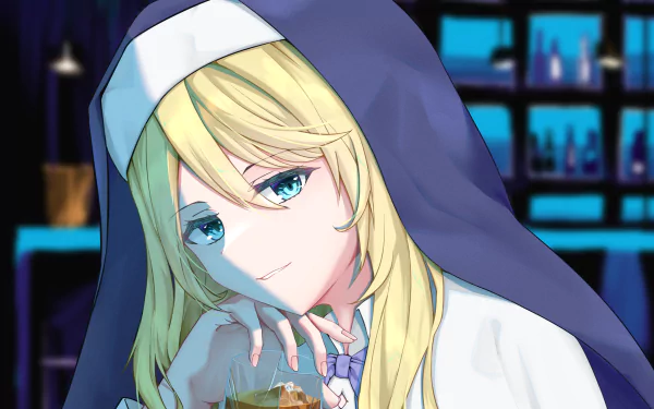 Sharon Holygrail Anime Engage Kiss HD Desktop Wallpaper | Background Image