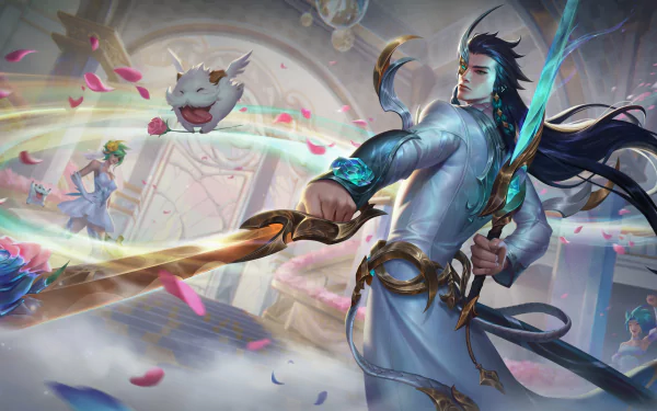 Yone (League of Legends) video game League Of Legends HD Desktop Wallpaper | Background Image