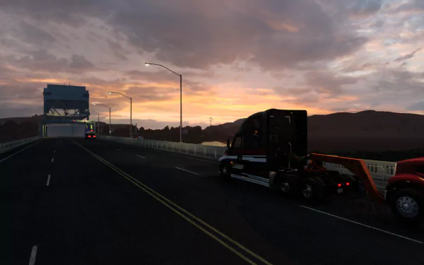 video game American Truck Simulator HD Desktop Wallpaper | Background Image