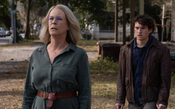 Jamie Lee Curtis movie Halloween Ends HD Desktop Wallpaper | Background Image