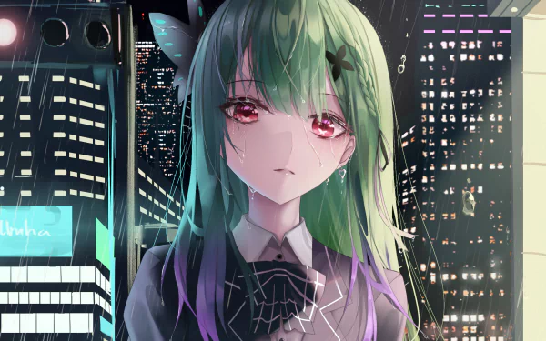 hololive Uruha Rushia Anime Virtual Youtuber HD Desktop Wallpaper | Background Image