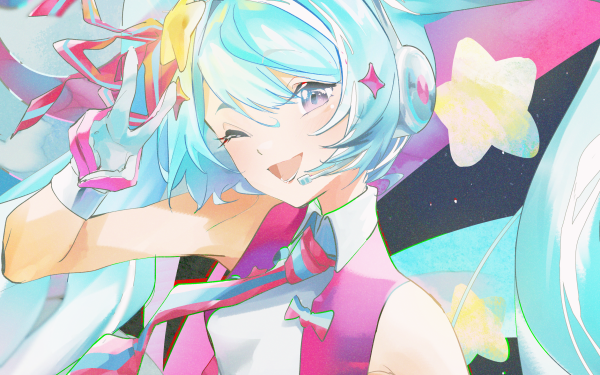Anime Vocaloid Hatsune Miku HD Wallpaper | Background Image
