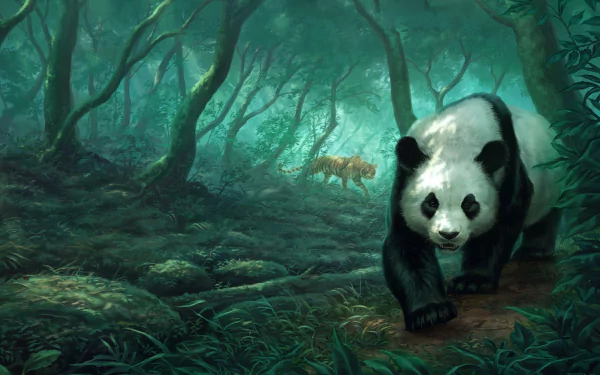 Animal panda HD Desktop Wallpaper | Background Image